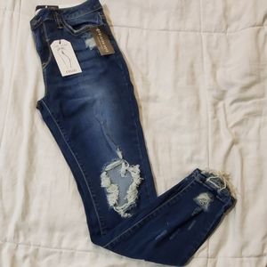 Cello distressed denim jeans - size 9
